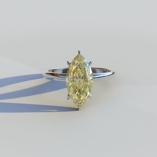 Discover the Brilliance of Mohana Jewels' Exquisite Yellow Diamond Rings