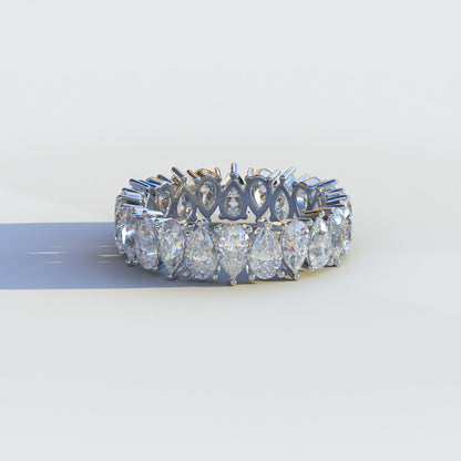 Concierge Eternity - Pear Diamond Full Eternity Band