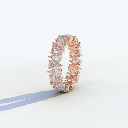 Concierge Eternity - Pear Diamond Full Eternity Band