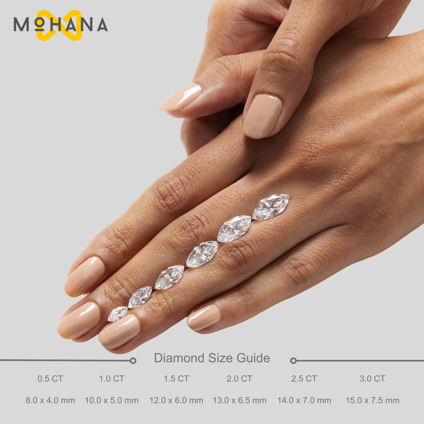 E VVS Marquise Cut Eternity Band - Bezel Setting Band - Midi